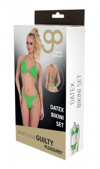 Комплект бикини из датекса Datex Bikini Set, зеленый