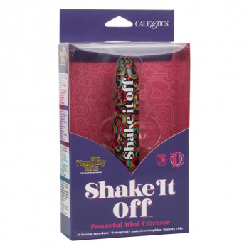 Мини-вибратор Shake It Off Powerful Mini Vibrator - 12,75 см.